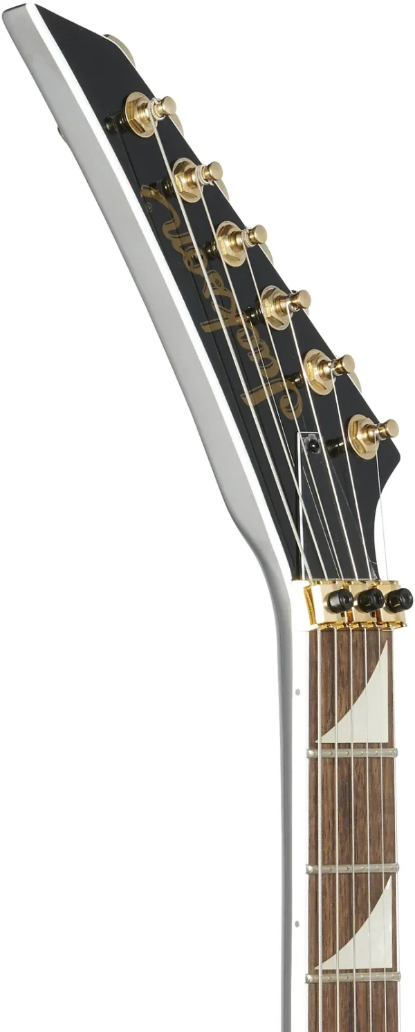 Jackson X Series Rhoads RRX24 Electric Guitar - Black with Yellow Bevel - Image 4