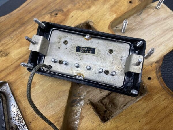 1966 Fender Telecaster Rosewood Fingerboard - Refin Natural with Gibson Patent # Neck Pickup - Image 5
