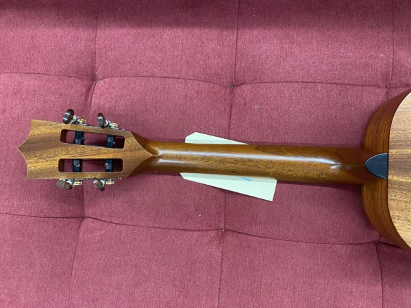 Kamaka HF-3i Custom Tenor Ukulele with Ebony Package and Mother of Pearl Inlay - Natural w/ Case - Image 15