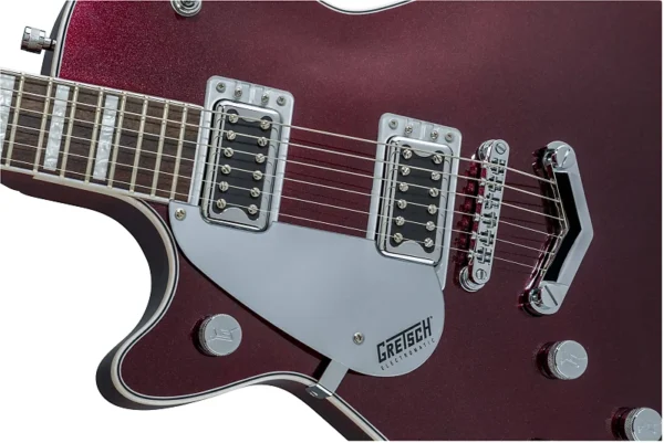 Gretsch G5220LH Electromatic Jet BT Single-Cut with V-Stoptail, Left-Handed, Laurel Fingerboard, - Dark Cherry Metallic - Image 3