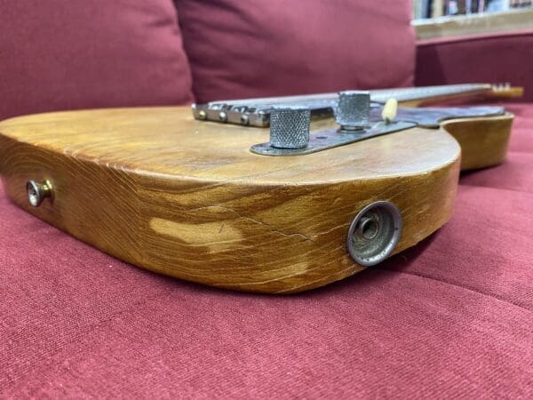 1966 Fender Telecaster Rosewood Fingerboard - Refin Natural with Gibson Patent # Neck Pickup - Image 7