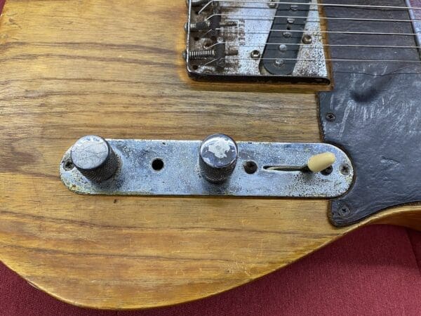 1966 Fender Telecaster Rosewood Fingerboard - Refin Natural with Gibson Patent # Neck Pickup - Image 8