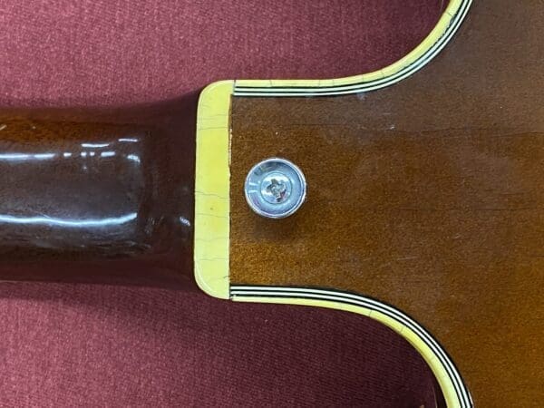 Standel Model 520-S Semi-Hollow Electric Guitar 1960's - Sunburst - Image 5