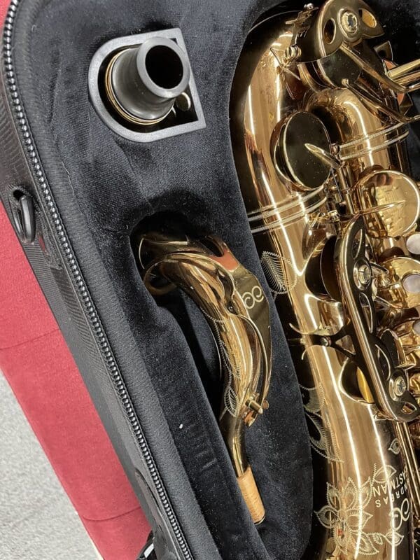 Andreas Eastman ETS640-VL Tenor Saxophone W/ Case - Dark Vintage Lacquer - Image 6