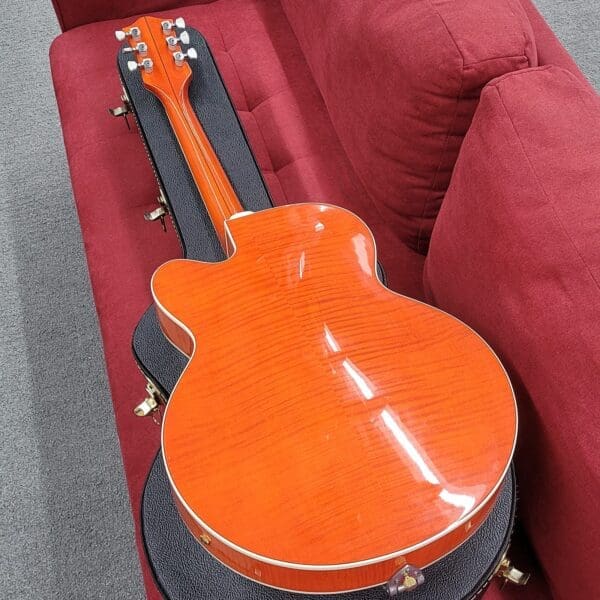 Gretsch G6120SSU Brian Setzer 1998 with Case- Orange - Image 19