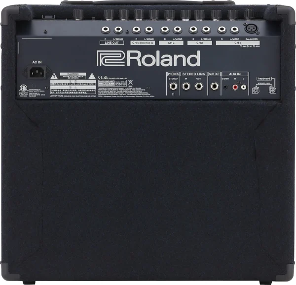 Roland KC-400 4- Channel 150-Watt 1x12" Keyboard Combo Black - Image 4
