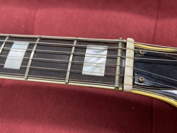 Standel Model 520-S Semi-Hollow Electric Guitar 1960's - Sunburst - Image 8