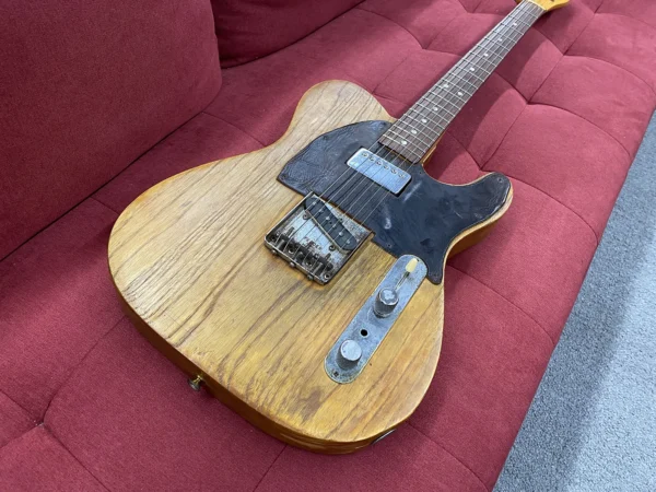 1966 Fender Telecaster Rosewood Fingerboard - Refin Natural with Gibson Patent # Neck Pickup - Image 12