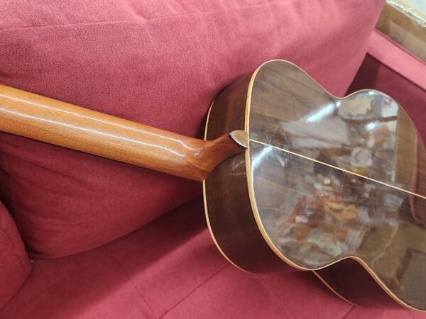 Giannini AWN31 Classical Brazilian Beautiful Headstock Carving - Image 9