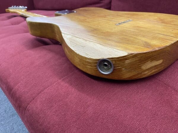 1966 Fender Telecaster Rosewood Fingerboard - Refin Natural with Gibson Patent # Neck Pickup - Image 13