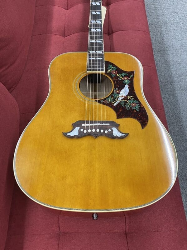 Epiphone Inspired by Gibson Custom 1963 Dove Acoustic-Electric Guitar 2025 - Natural - Image 15