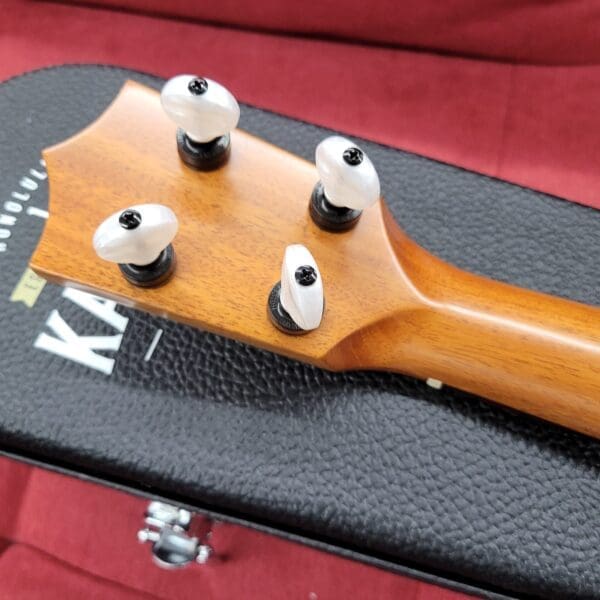 Kamaka HP-1 Pineapple Ukulele with Case 2025 - Solid Koa - Image 16
