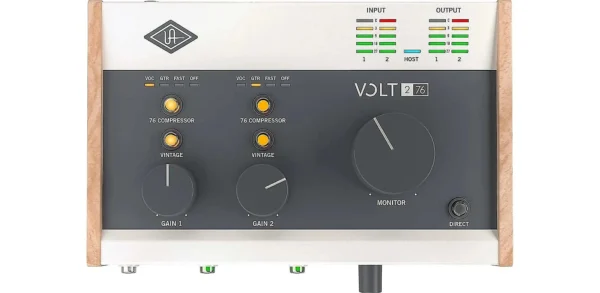 Universal Audio Volt 276 USB-C Audio Interface - Tan / Gray