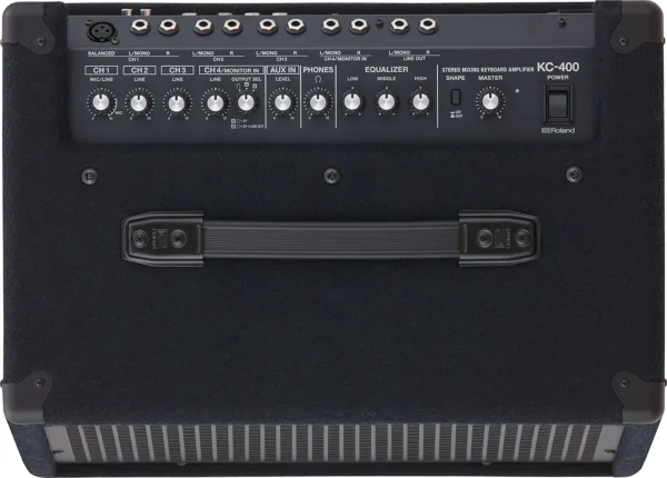 Roland KC-400 4- Channel 150-Watt 1x12" Keyboard Combo Black - Image 6