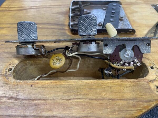 1966 Fender Telecaster Rosewood Fingerboard - Refin Natural with Gibson Patent # Neck Pickup - Image 15