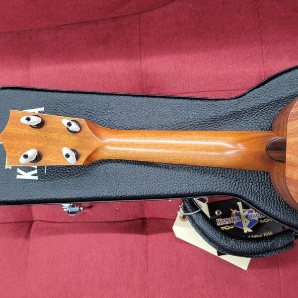Kamaka HP-1 Pineapple Ukulele with Case 2025 - Solid Koa - Image 17