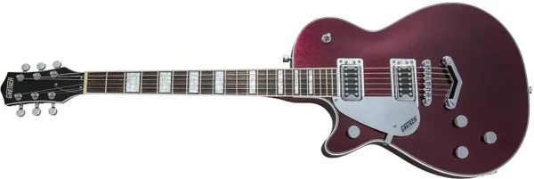 Gretsch G5220LH Electromatic Jet BT Single-Cut with V-Stoptail, Left-Handed, Laurel Fingerboard, - Dark Cherry Metallic - Image 7