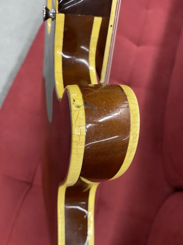 Standel Model 520-S Semi-Hollow Electric Guitar 1960's - Sunburst - Image 13