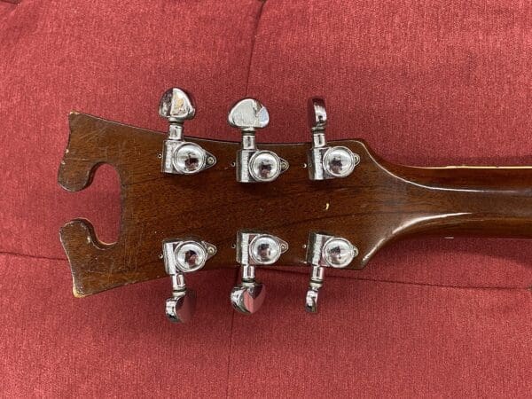 Standel Model 520-S Semi-Hollow Electric Guitar 1960's - Sunburst - Image 16