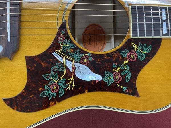 Epiphone Inspired by Gibson Custom 1963 Dove Acoustic-Electric Guitar 2025 - Natural - Image 11