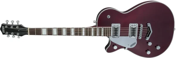 Gretsch G5220LH Electromatic Jet BT Single-Cut with V-Stoptail, Left-Handed, Laurel Fingerboard, - Dark Cherry Metallic - Image 8