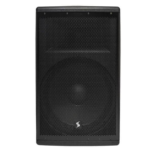 Stagg AS15B 15" 2-way active speaker, class AB, Bluetooth TWS Stereo, 2 UHF mics, 200 watts, battery powered