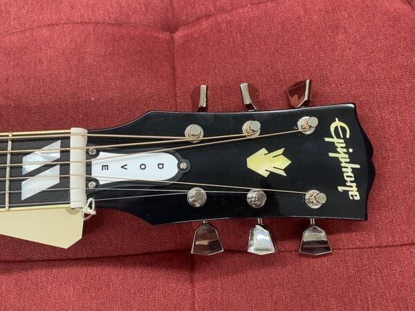 Epiphone Inspired by Gibson Custom 1963 Dove Acoustic-Electric Guitar 2025 - Natural - Image 10