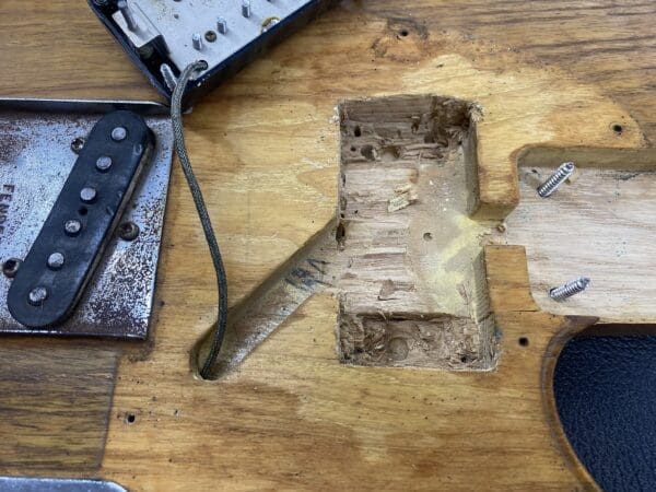 1966 Fender Telecaster Rosewood Fingerboard - Refin Natural with Gibson Patent # Neck Pickup - Image 22