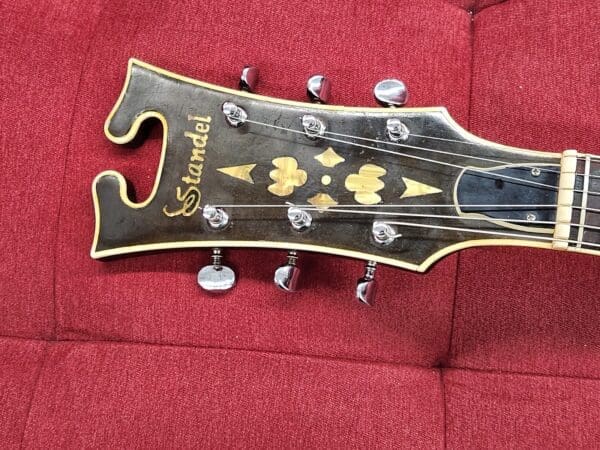 Standel 430-s 1960s - Sunburst rare semi hollow body guitar with case - Image 18