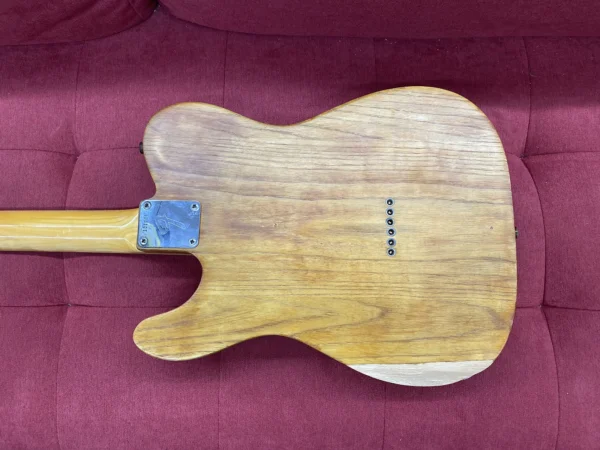 1966 Fender Telecaster Rosewood Fingerboard - Refin Natural with Gibson Patent # Neck Pickup - Image 25