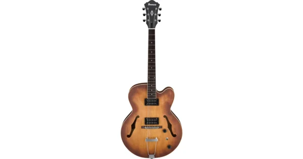 Ibanez Artcore AF55 Hollowbody Electric Guitar - Flat Tobacco - Image 8