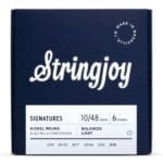 Stringjoy Signatures Nickel Electric Guitar Strings – Balanced Light (.10 – .48) 2010s – Standard