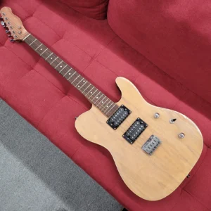 Unknown T-Style Parts Guitar HH - Natural