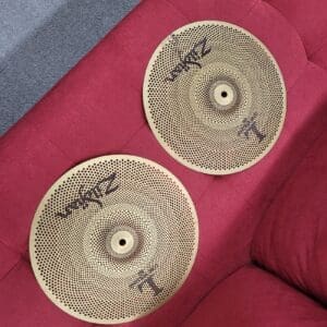 Zildjian 13" L80 Low Volume Hi-Hat Cymbals (Pair) - Buffed Bronze