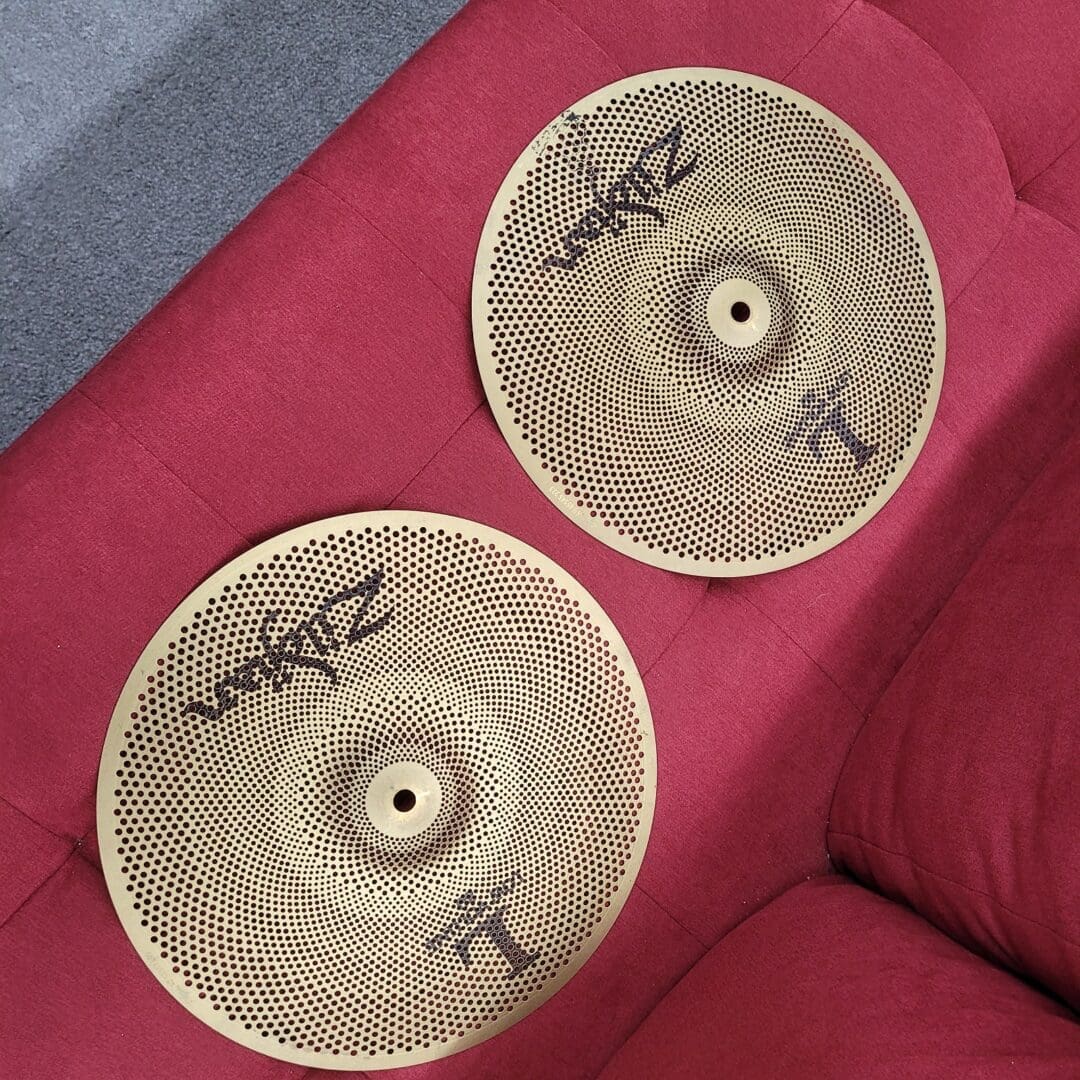 Zildjian 13" L80 Low Volume Hi-Hat Cymbals (Pair) - Buffed Bronze