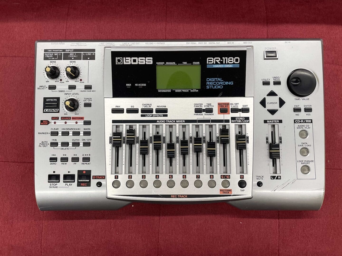 Boss BR-1180 Digital Recorder 2000s - Gray