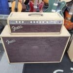 Fender Showman 15 6G14-A 100-Watt 1×15″ Piggyback Guitar Amp 1962 – Blonde