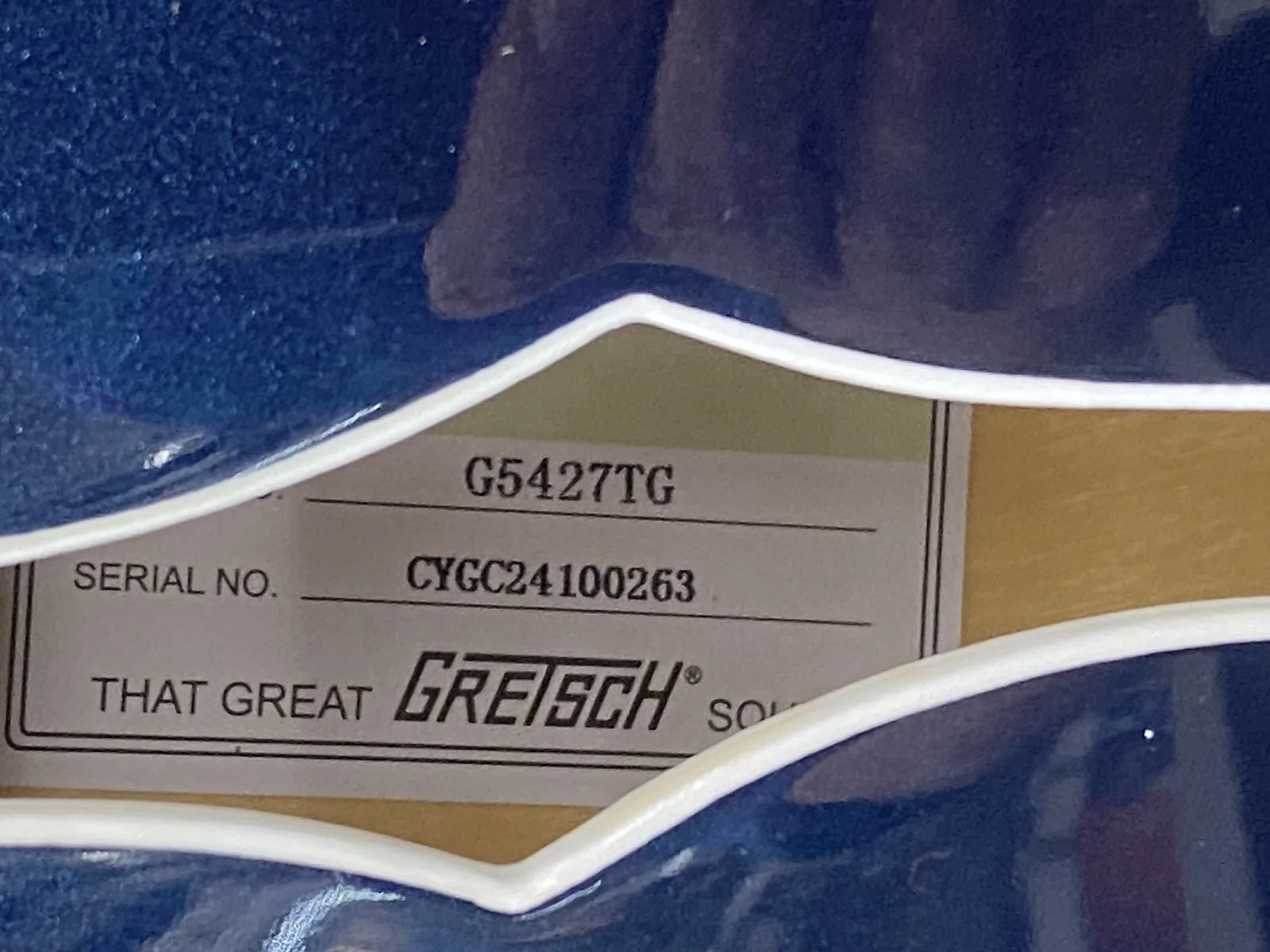 Gretsch FSR G5427TG Electromatic Hollowbody Electric Guitar 2024 - Midnight Sapphire