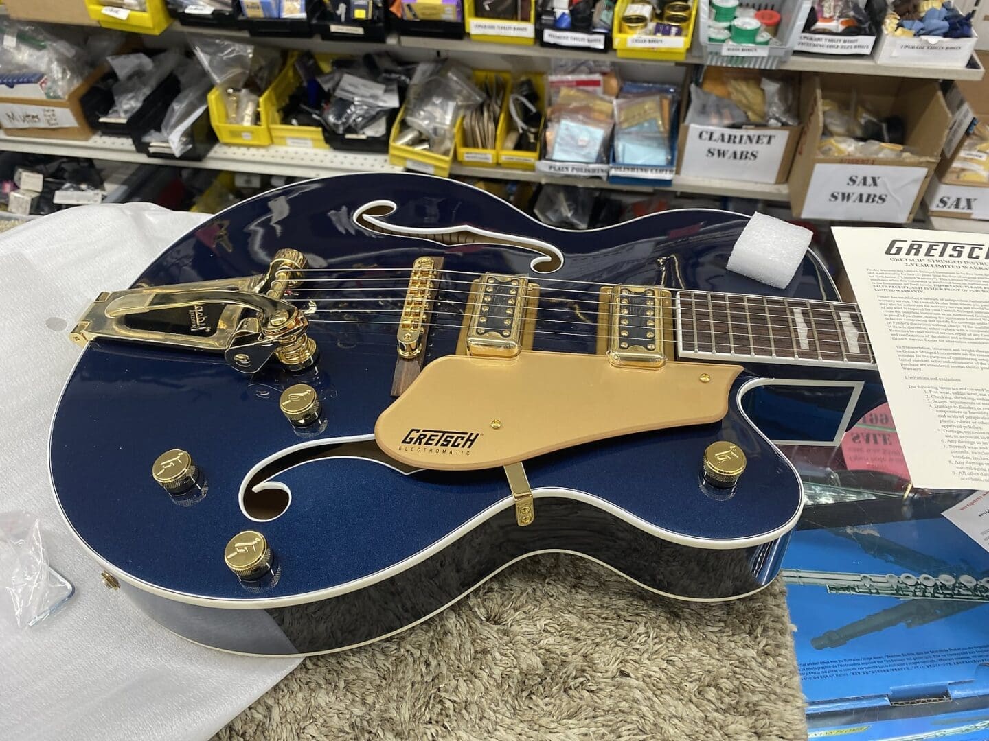 Gretsch FSR G5427TG Electromatic Hollowbody Electric Guitar 2024 - Midnight Sapphire