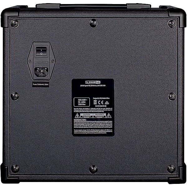 Line 6 Spider V 120 MKII 120W 1x12 Guitar Combo Amp Black