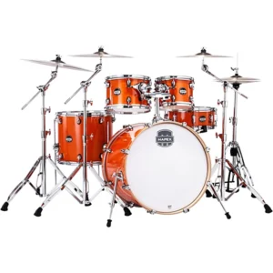 Mapex Mars Maple Rock 5-Piece Shell Pack With 22" Bass Drum - Glossy Amber