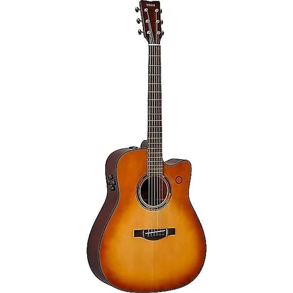 Yamaha Trasacoustic TAG3 acoustic electric guitar with looper and effects with gig bag - Sand Burst - Image 2