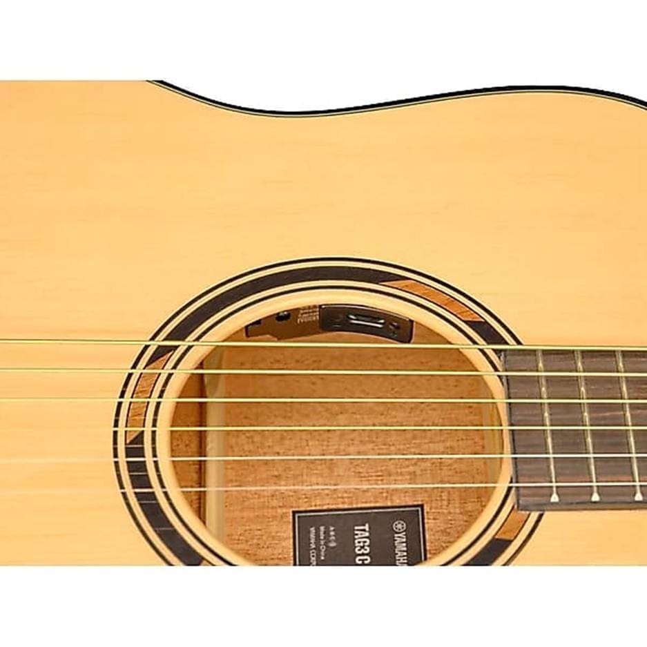 Yamaha TAG3 C TransAcoustic Acoustic-Electric Guitar with looper and effects - Natural - Image 8