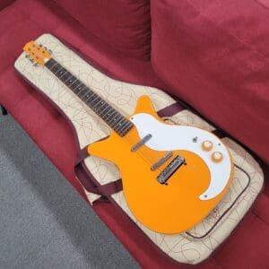 Danelectro DC-59 with Dano Bag MIK Orangeadelic