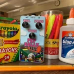 Summer School Electronics Pep Rally Fuzz – Sky Blue