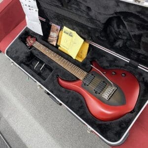Sterling by Music Man MAJ100 John Petrucci Signature Majesty - Ice Crimson Red w/ Music Man Hard Case