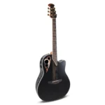 Ovation Celebrity Deluxe CDX40-5-G Cutaway A/E Guitar – Black