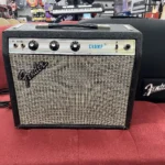 Fender Champ Tube Guitar Combo Amp 1976 – Silverface with Cover