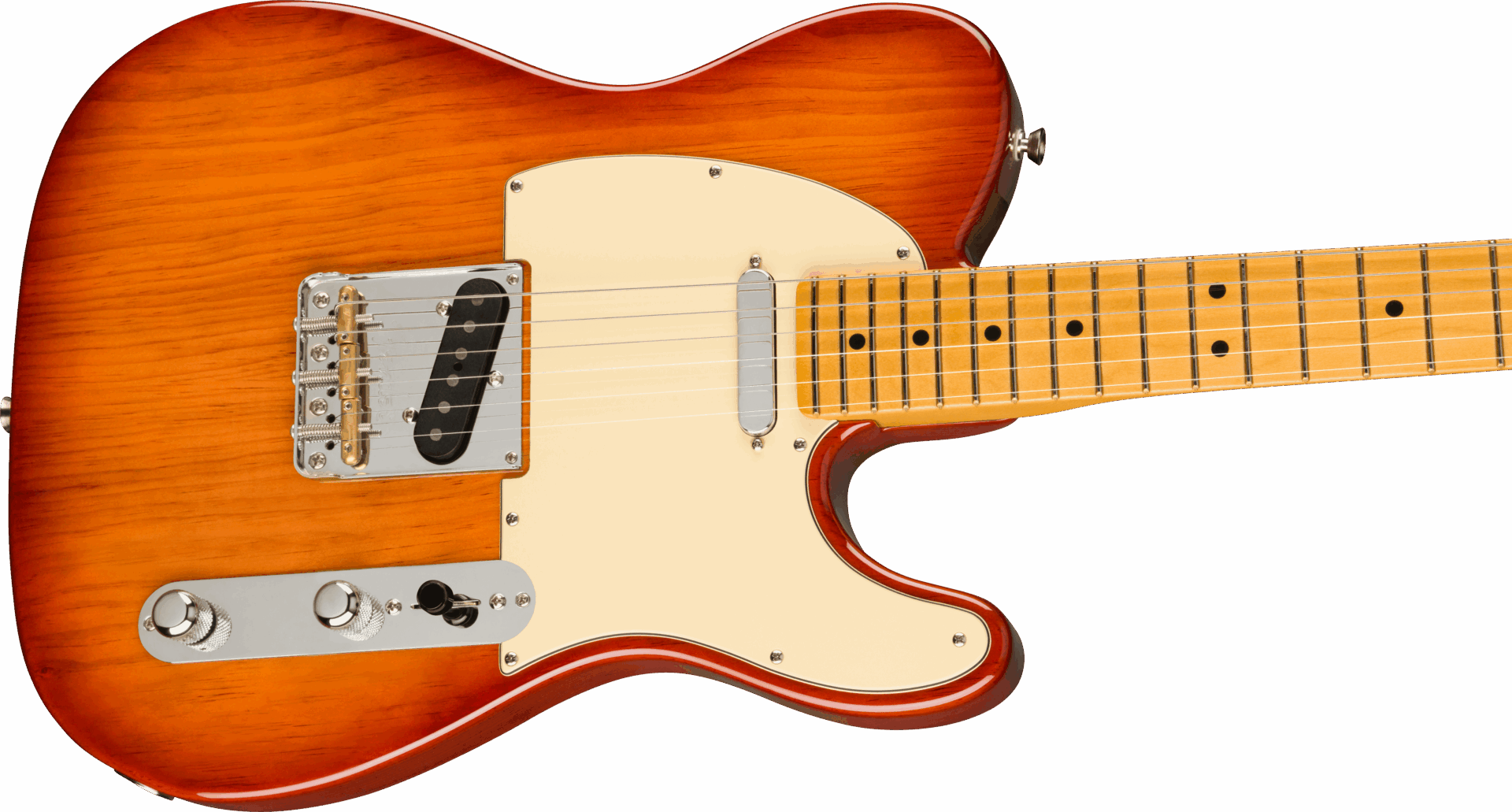 Fender American Professional II Telecaster, Maple Fingerboard - Sienna Sunburst - Image 5