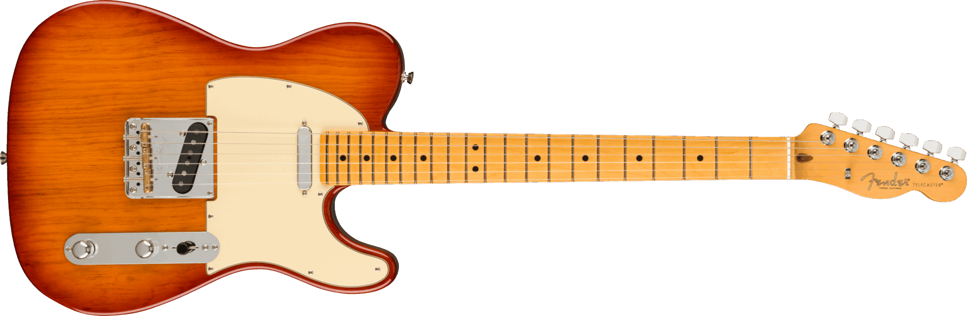 Fender American Professional II Telecaster, Maple Fingerboard - Sienna Sunburst - Image 7